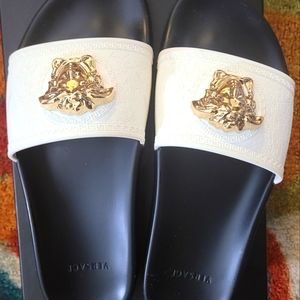 Versace pool slides